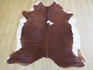 Furniture manufacturing: Large Cowhide - Hereford - SKU 9198