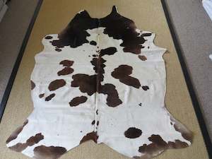 Large Cowhide - Brown and White - SKU 9335