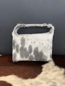 Furniture manufacturing: Piera Handbag - Soft Grey + White