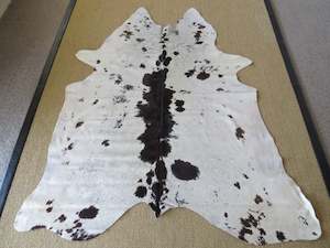 SALE Large Cowhide - Black + White