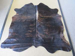 SALE Large Cowhide - Stunning Dark Brindle