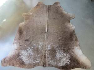 Furniture manufacturing: Cowhide Medium  SKU 242 - Taupe Long Haired