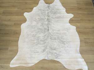 Cowhide Medium SKU 272 - Grey White Brindle