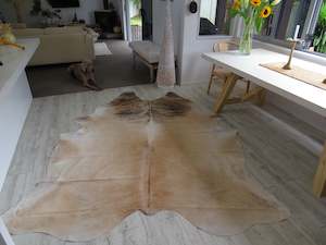 Furniture manufacturing: Super Cowhide Sandy Brindle