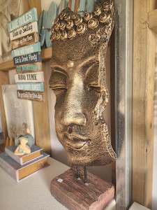 GOLD BUDDHA FACE