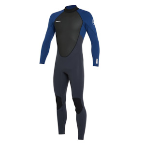 O’Neill Men’s 3/2mm Reactor 2 Back Zip Wetsuit Gunmetal