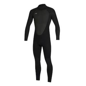 O’Neill Men’s 4/3mm Focus Back Zip Wetsuit Black