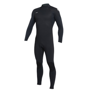 Mens 4/3mm Wetsuits: O’Neill Men’s 4/3mm Hyper Fire Back Zip Black