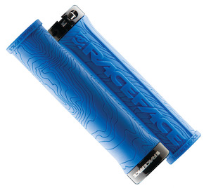 Bike: Race Face Grips Half Nelson Blue