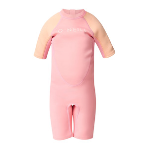 O’Neill Toddler 2mm Reactor Back Zip Pink