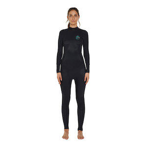 O’Neill Women’s 4/3mm Bahia Back Zip Wetsuit Black