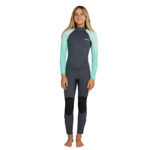 O’Neill Youth 3/2mm Reactor 2 Back Zip Wetsuit Lagoon