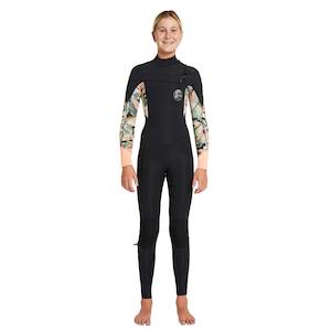 O’Neill Youth 4/3mm Bahia CZ Wetsuit Black/WPP