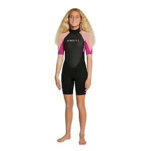 O’Neill Youth 2mm Reactor S/SL Wetsuit BLK/MGH