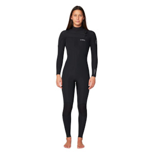 O’Neill Women’s 4/3mm Bahia Chest Zip Wetsuit Black