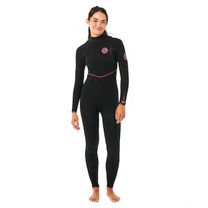 Wetsuits: Rip Curl Women’s 4/3mm Fusion Zip Free