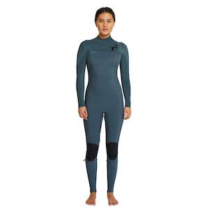 O’Neill Women’s 4/3+mm Hyperfreak Chest Zip Wetsuit Shade