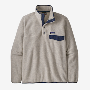 Patagonia Men’s Lightweight Synch Snap-T Pullover Oat Heather