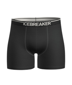 Icebreaker Men’s Anatomica Boxer Grit Heather