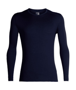 Icebreaker Men’s Oasis Crew 200 L/S Midnight Navy