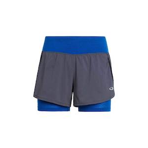 Icebreaker Women’s Cool-Lite Impulse Training Shorts Panther/Marine