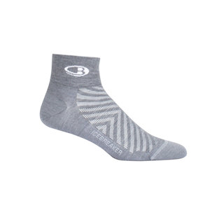 Icebreaker Men’s Sock Run+ Ultralight Mini Twisted Heather