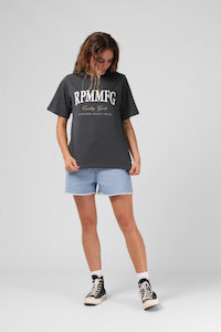 RPM Women’s League Tee Vint Charcoal