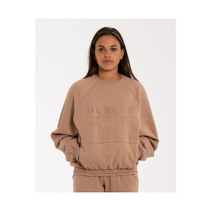 Hurley Women’s Lounge Crew Desert Dust