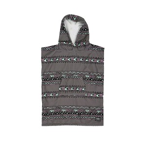 O&E Youth Digital Hooded Poncho