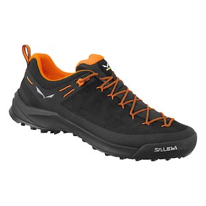 Salewa Shoe Men’s Wildfire Leather Black/Fluro