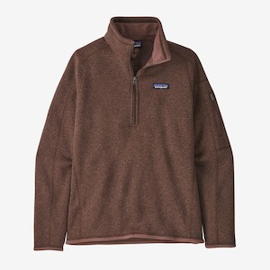 Patagonia Women’s Better Sweater 1/4 Zip Dulse Mauve