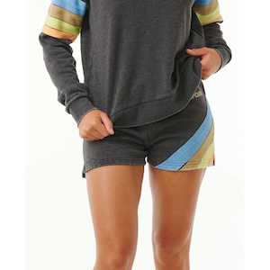 Rip Curl Women’s Surf Revival Fleece Short Black