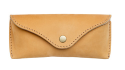 Leather glasses case