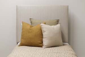 Furniture: Karamea Padded Headboard - Ash