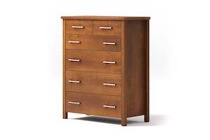 Furniture: Portland 6 Drawer Tallboy