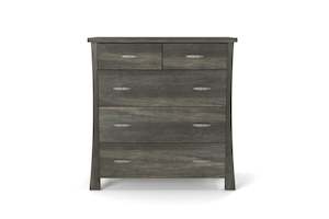 Ambrose 5 Drawer Tallboy with Split Top Drawer