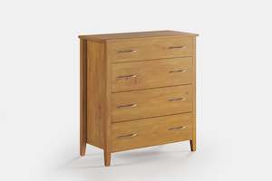 Furniture: Chicago 4 Drawer Tallboy