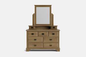 Maison 9 Drawer Dresser & Mirror