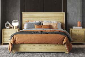 Reva Solid Panelled Bed