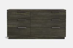 McKenzie 6 Drawer Large Lowboy - Pine