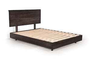 McKenzie Low Foot Panelled Bed Frame - Pine