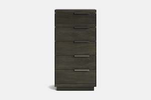 Furniture: McKenzie 5 Drawer Lingerie Chest - Pine