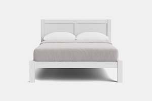 Furniture: Portland Low Foot Panelled Bed