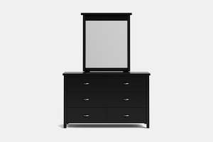 Furniture: Portland 6 Drawer Dresser & Mirror