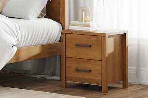 Furniture: Moana 2 Drawer Bedside