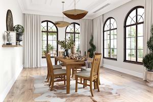 Furniture: Mill-Yard 7 Piece Dining Suite