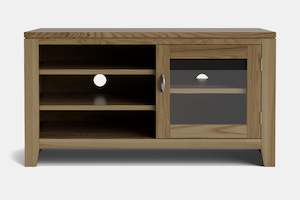 Furniture: Metro Small Entertainment Unit - Ash