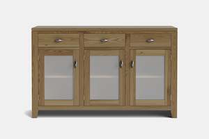 Furniture: Metro 3 Door Buffet - Ash