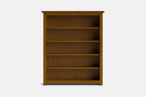 Furniture: Marsden 1500h x 1200w Bookcase