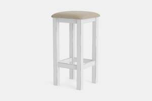 Furniture: Gavardo Padded Seat Barstool – 650h